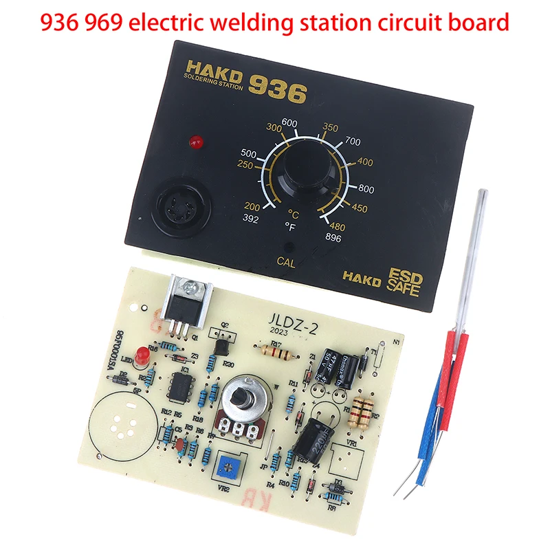936 Electric Welding Station Circuit Board Control Board Adjustable Temperature 5-hole 5-pin A1321 Core Circuit Board