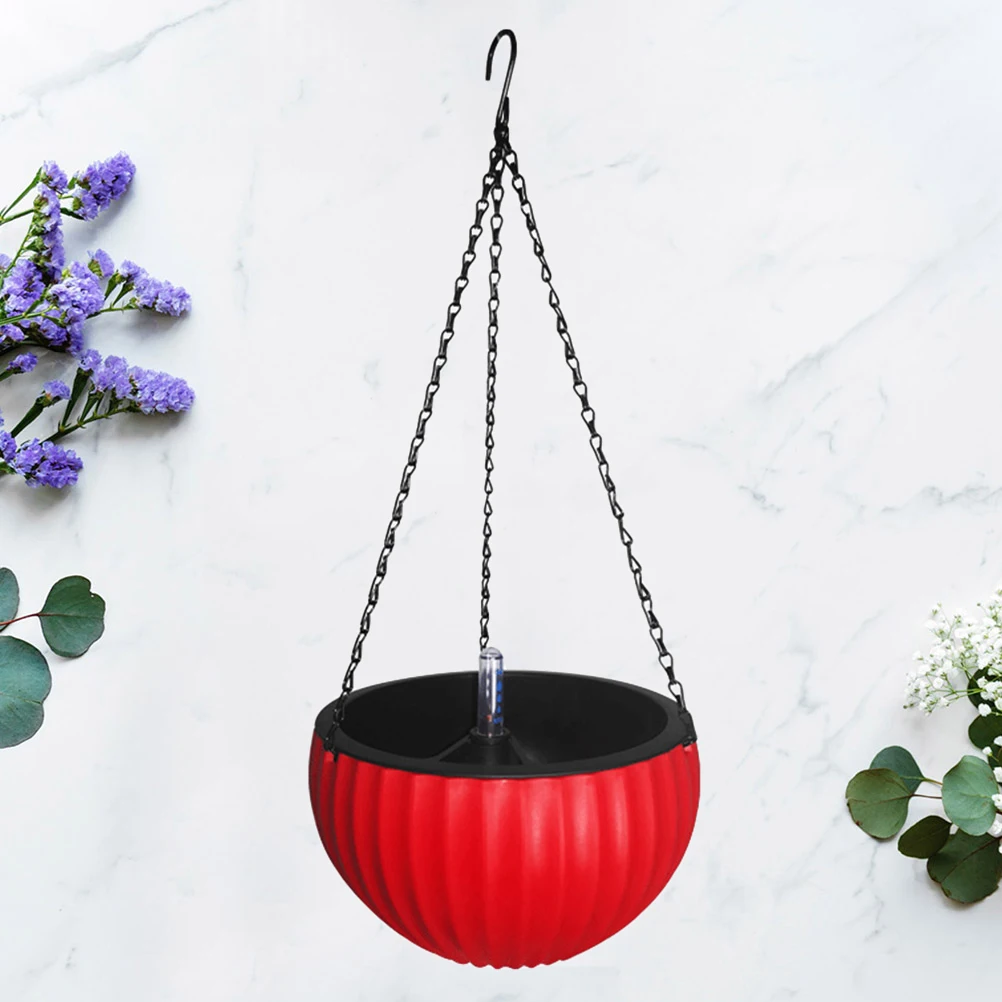 

Shape Automatic Water Absorbent Flower Pot Watering Flowerpot Hanging Basket for Plants Mother