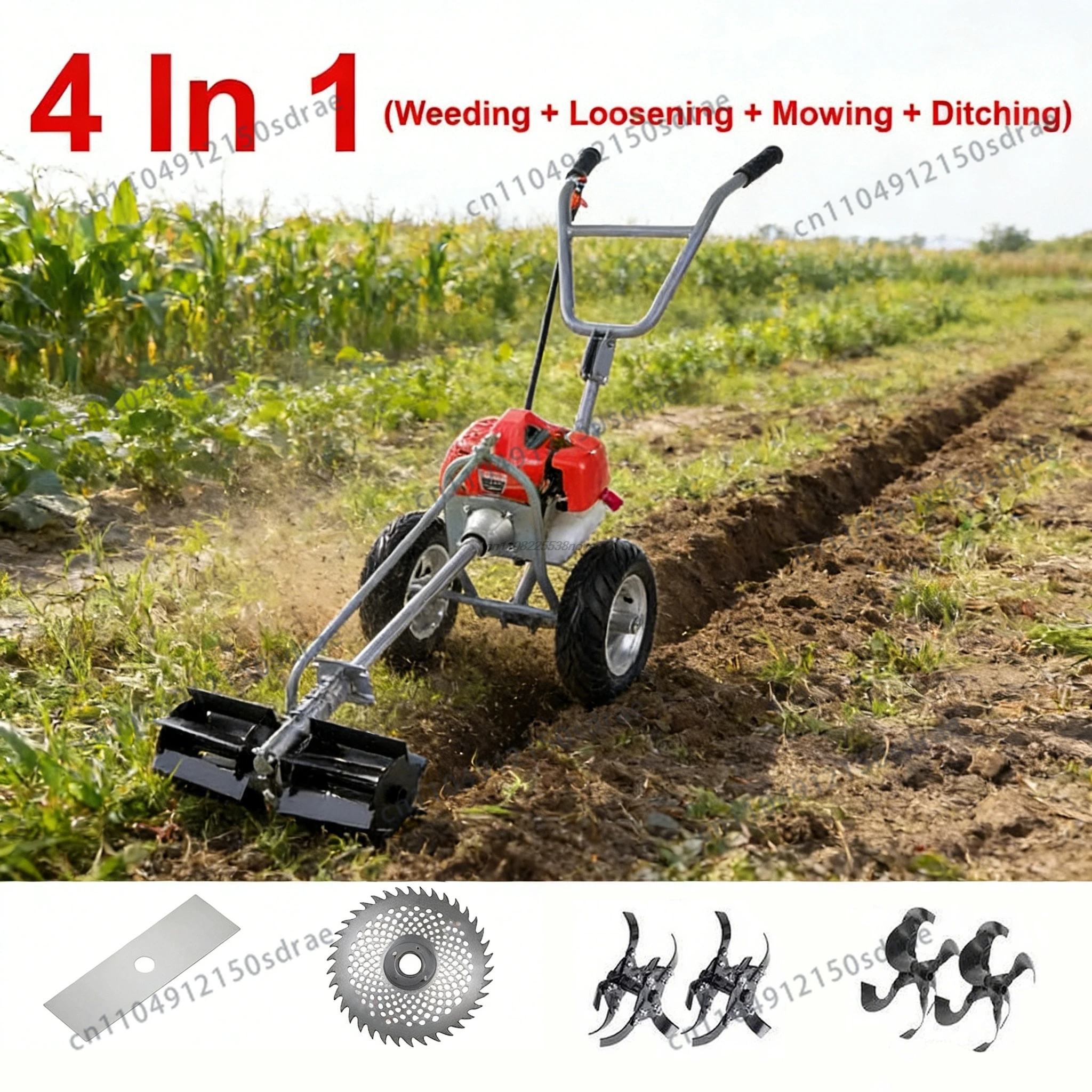 Multi Function 2 Stroke Engine Power Tool For Garden Use Compatible With Brush Cutter Cultivator And Lawn Maintenance Equipment