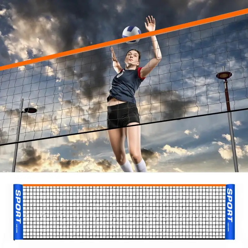 

3.1/4.1/5.1/6.1M Portable Badminton Net Easy Setup Volleyball Net For Tennis Pickleball Training Indoor Outdoor Sports