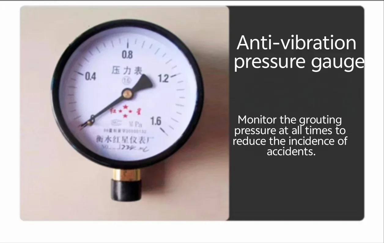 مضخة خرسانة مقاومة للماء لرش الملاط الأسمنتي/الخلط/الحشو #6