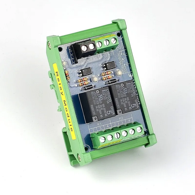 Isolated relay module 3.3V/5V/12V/24V single chip PLC signal amplifier board