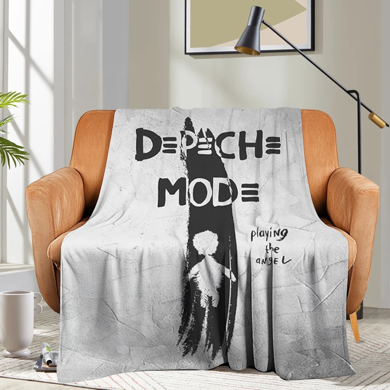 

Fluffy Soft Blankets for Winter Warm G-Depeche G-Mode Custom Microfiber Bedding Sofa Fleece Camping Decorative King Size Blanket