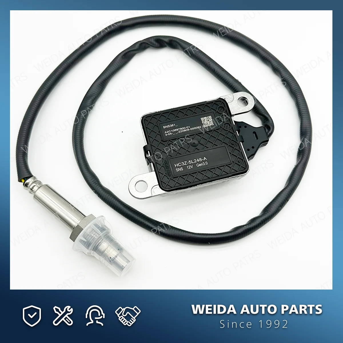 Автомобильные датчики 12 В Nox Sensor HC3Z-5L248-A Датчик оксида азота HC3Z5L248A для F-250 F-350 F-450 Super Duty 2017-2020