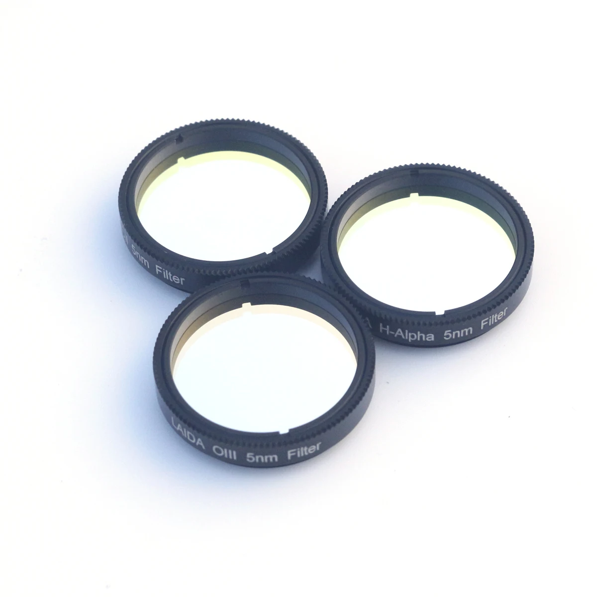 

LAIDA 1.25" SHO Narrow-Band Filters Kit Design for Deepsky Imaging Astro IMX585 Monochrome Cooled Camera LD4005D