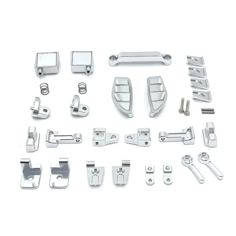 Exclusief voor MJX 1/12 H12Y/H12Y+ RC auto's 41g metalen autocarrosseriedecoratieonderdelen gemaakt van 6061 aluminium voor upgraden en wijzigen