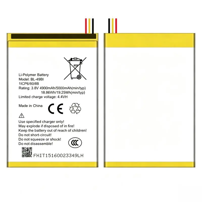 Years Applicable Itel Transsion Mobile Phone Battery P661N/A58/A05S/S15 Pro/A48/P33 Plus/P46 High Performance Safe and Stable