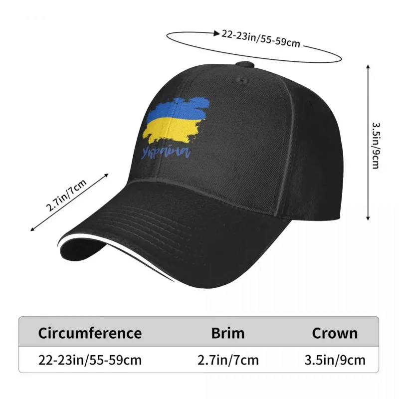 Topi kupluk seni luar ruangan Ukraina topi Hip Hop topi koboi topi runcing