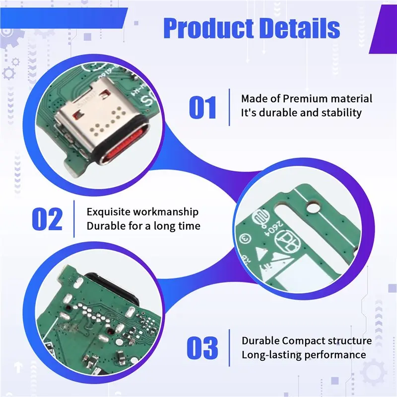 HOT!A72T Power Supply Board For 6TL Charge Micro Charge Port Charging Board