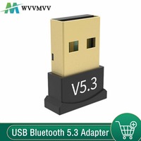 Bluetooth 5.3 Audio Bluetooth Dongle Wireless USB Adapter USB Bluetooth 5.1 Adapter Transmitter Receiver For Computer PC Laptop