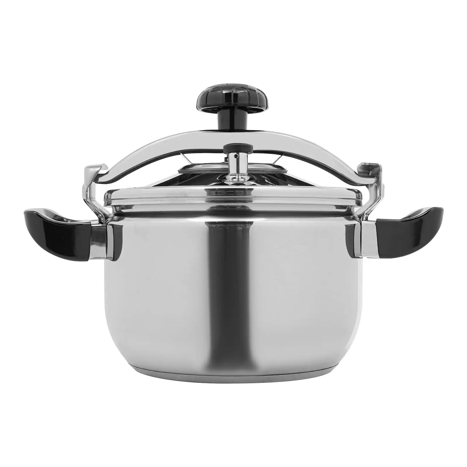 

Pressure Cooker 5 Quart Stainless Steel Pressure Canner (Non-Aluminum) 5 Qt Explosion-Proof Cookware with Spring Valve Safeguard