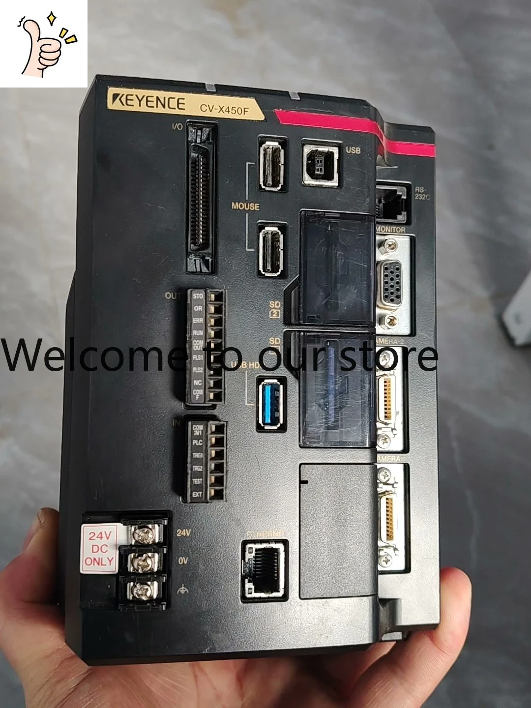 KEYENCE Visual Host Cv-x450f, The Disassembly And Cargo Function Package Is Easy To Use, And One Is In Stock.