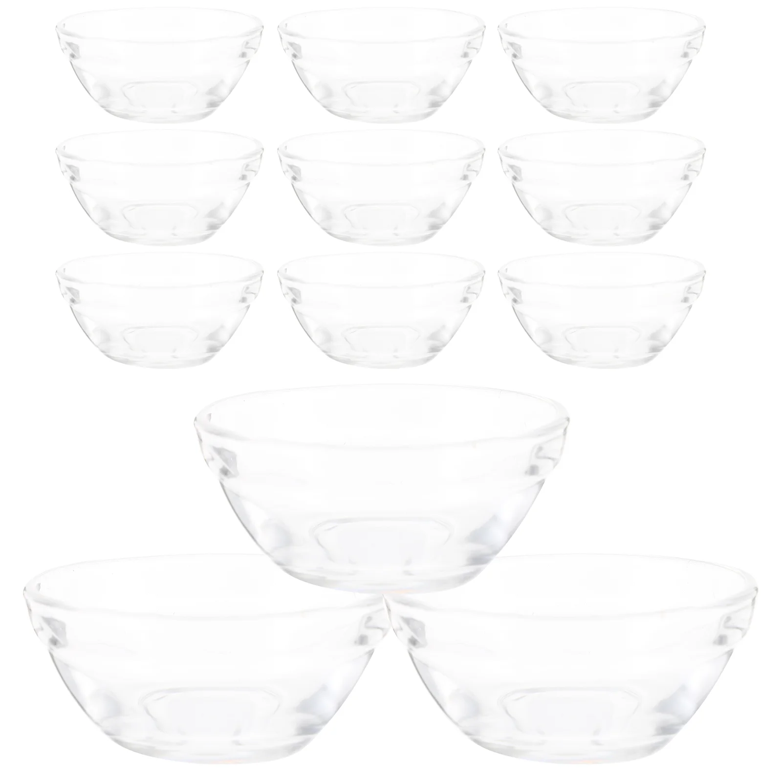 

Mini Prep Bowls Pudding Dessert Food Serving Transparent Child Sauce Containers