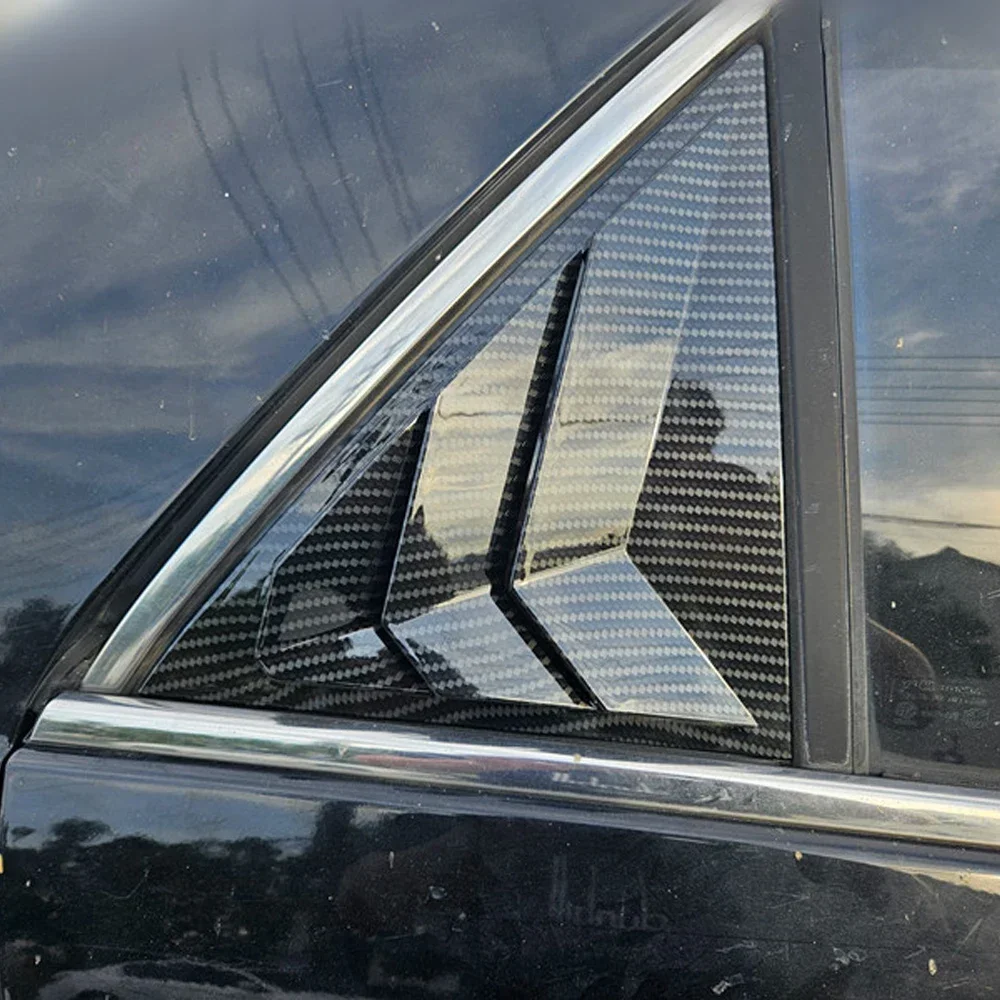 For Honda Accord 7th Sedan 2003-2007 Rear Window Louver Shutter Cover Side Vent Trim Windshield Decoration Cover Car Accessories