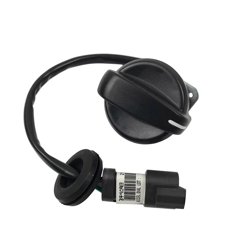 

Excavator Throttle Knob Controller Switch Parts for Hyundai 80/130/150/215/225/305-7