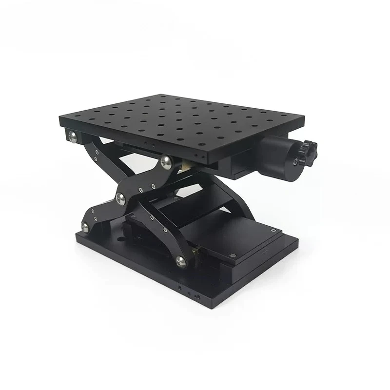 Manual lifting table 60/120mm stroke lifting displacement table Z-axis lifting table