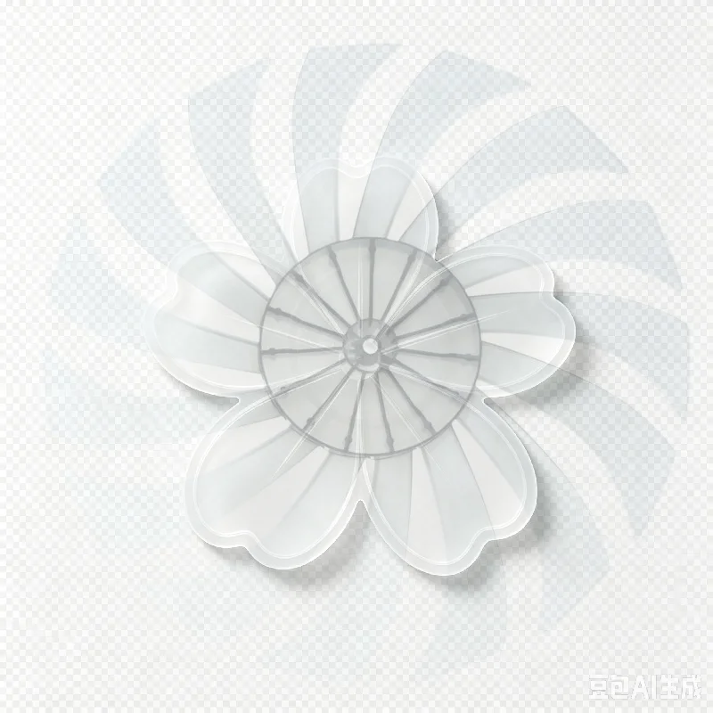 14 Inch Perfect Replacement Fan Blade with Nut Cover Low Noise Fit for Household Table Floor Fans