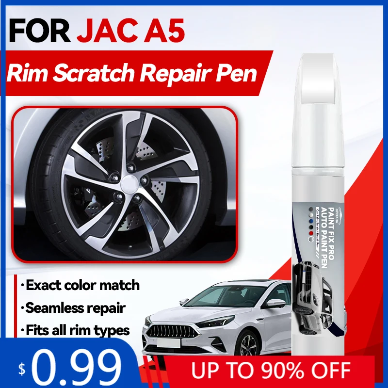 

Карандаш для подкраски колесных дисков, эксклюзивный, для JAC A5, для ремонта автомобильной краски, удаления царапин, DIY, автоаксессуары, синий