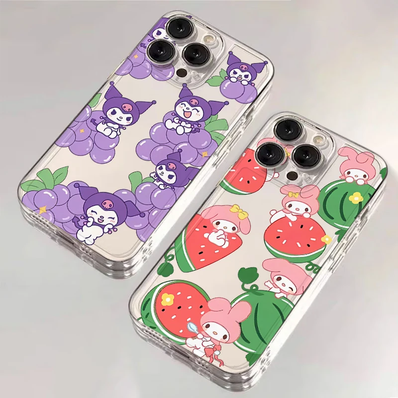Casing Lunak Transparan untuk Honor X7b 90 Lite Y9 Prime 2019 X9a X9b X8b Sanrio Melody Kuromi
