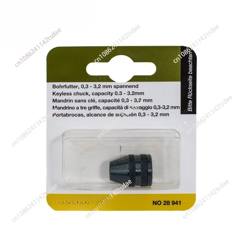 

Three-jaw drill chuck