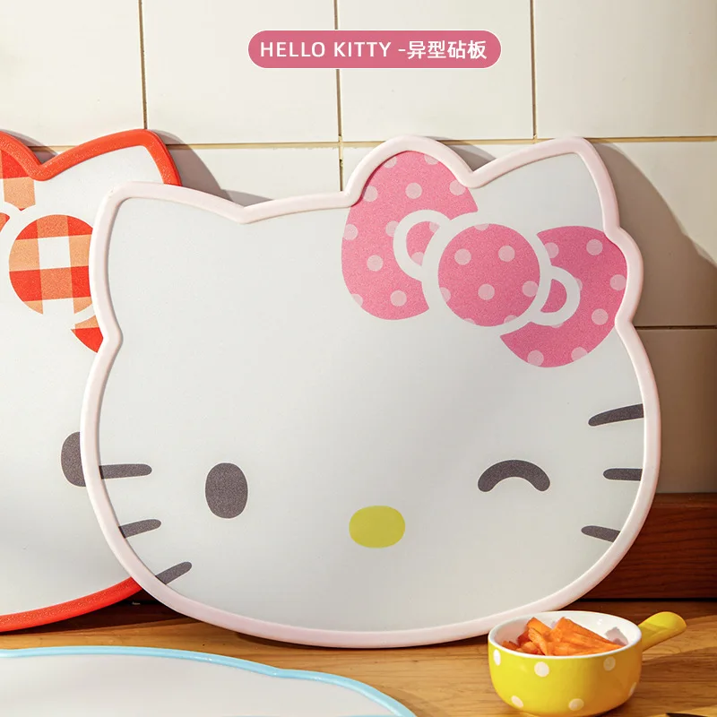 Sanrio Hello Kitty Cinnamoroll Snijplank Food Grade PP Keuken Snijplank Leuke Cartoon Vormige Fruitvoorbereidingsplank Cadeau