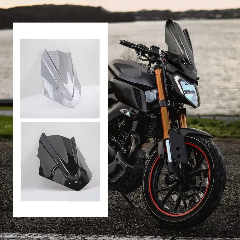 MT125 Windshield Windscreen Wind Deflector Screen For Yamaha MT-125 2015 2016 2017 2018 2019 MT 125 Pare-brise Moto Accessories