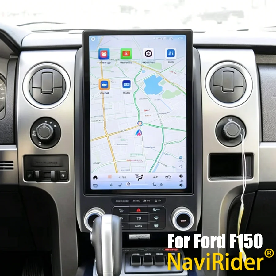 R 14Inch Android Screen For Ford F150 Raptor 2009-2014 Car Radio Multimedia Stereo Video Player GPS Stereo Head Unit Carplay 360