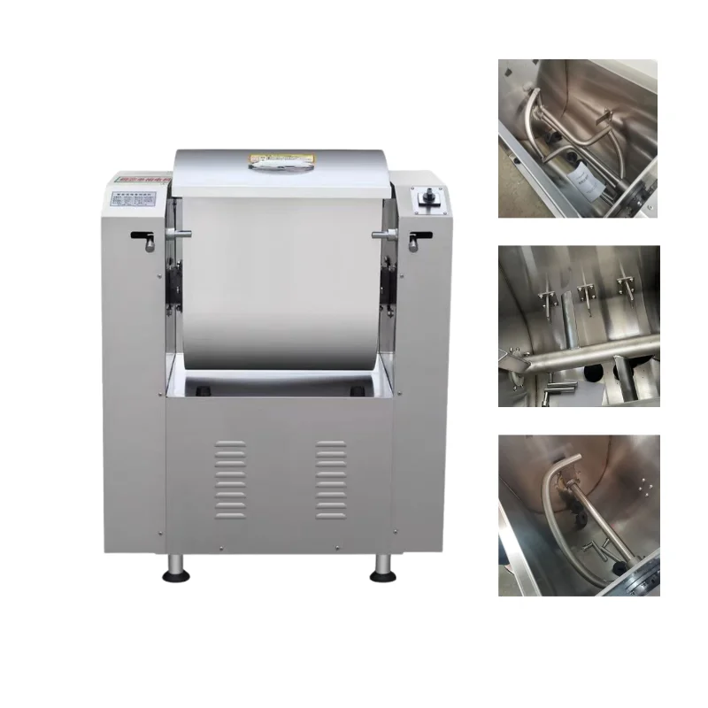 Commercial Stainless Steel Dough Mixer For Flour And Bakery Use New Condition With Engine Core Component For Dough Mixing
