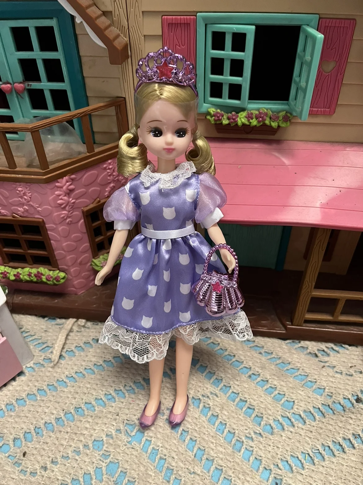 

TOMY Licca dolls Type 27cm Doll with Clothes Suit Toys for Children Girls Dress Up Doll Accessories