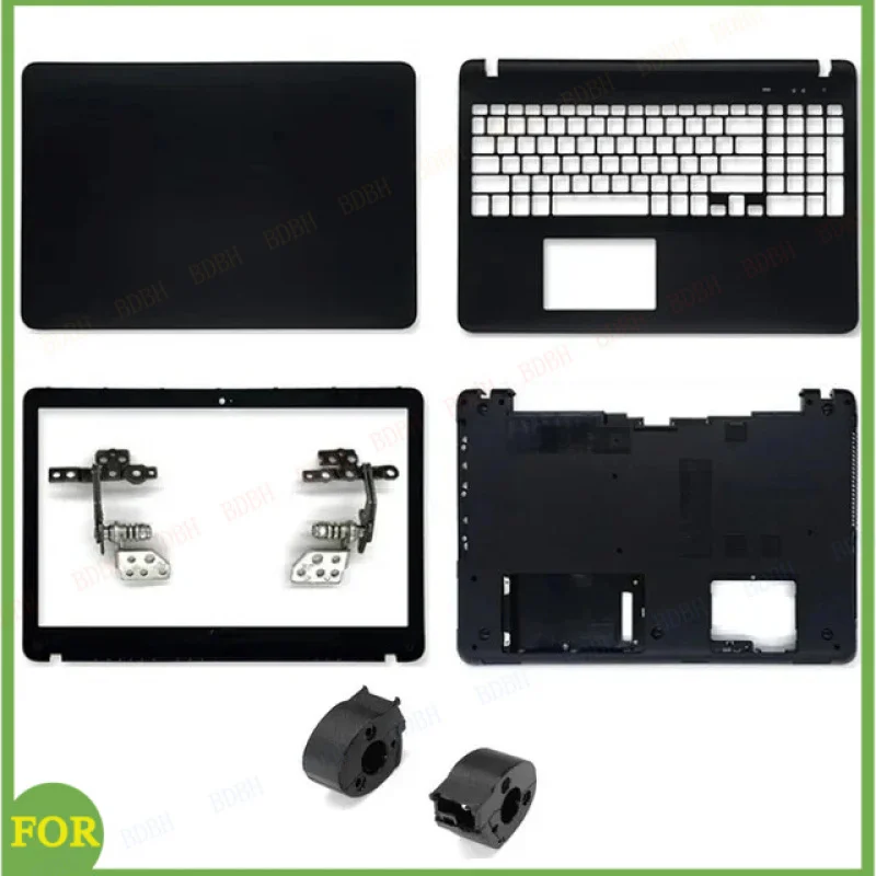 Nuevo para Sony Vaio svf152a29v Body SVF152 SVF153 SVF152a23t SVF1541 Cubierta trasera LCD para portátil, bisel, reposamanos, carcasa inferior, blanco, negro