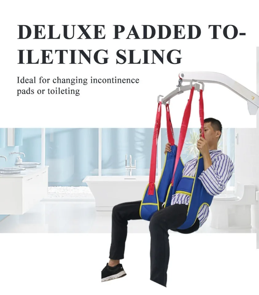 

Adjustable Patient Transfer Belt Lift Sling Assistant Rehabilitation Belt Leg Trainers for Disabled Patient Walking Health Cares