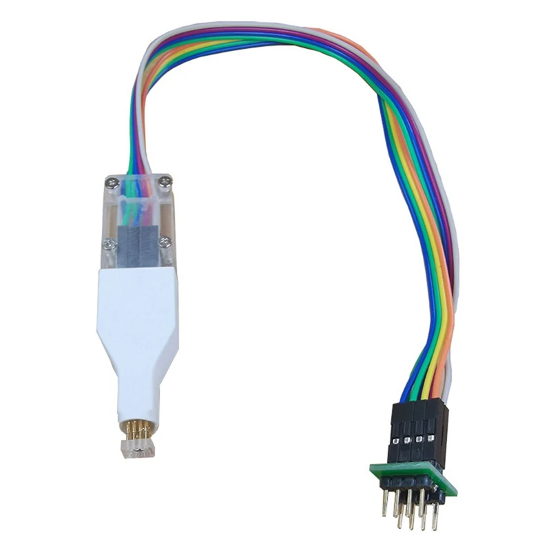 T85C-SOP8 رقاقة تحميل حرق الكتابة التحقيق الربيع إبرة Bios سلك مجاني تحميل كابل رقاقة الموقد كابل