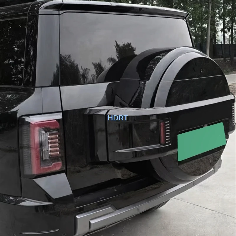For BYD Formula Leopard 8/Denza B8 2025 + Car Style Protector Decoration Accessories Rear Trunk Tail Door Wheel Spare Tire Cover