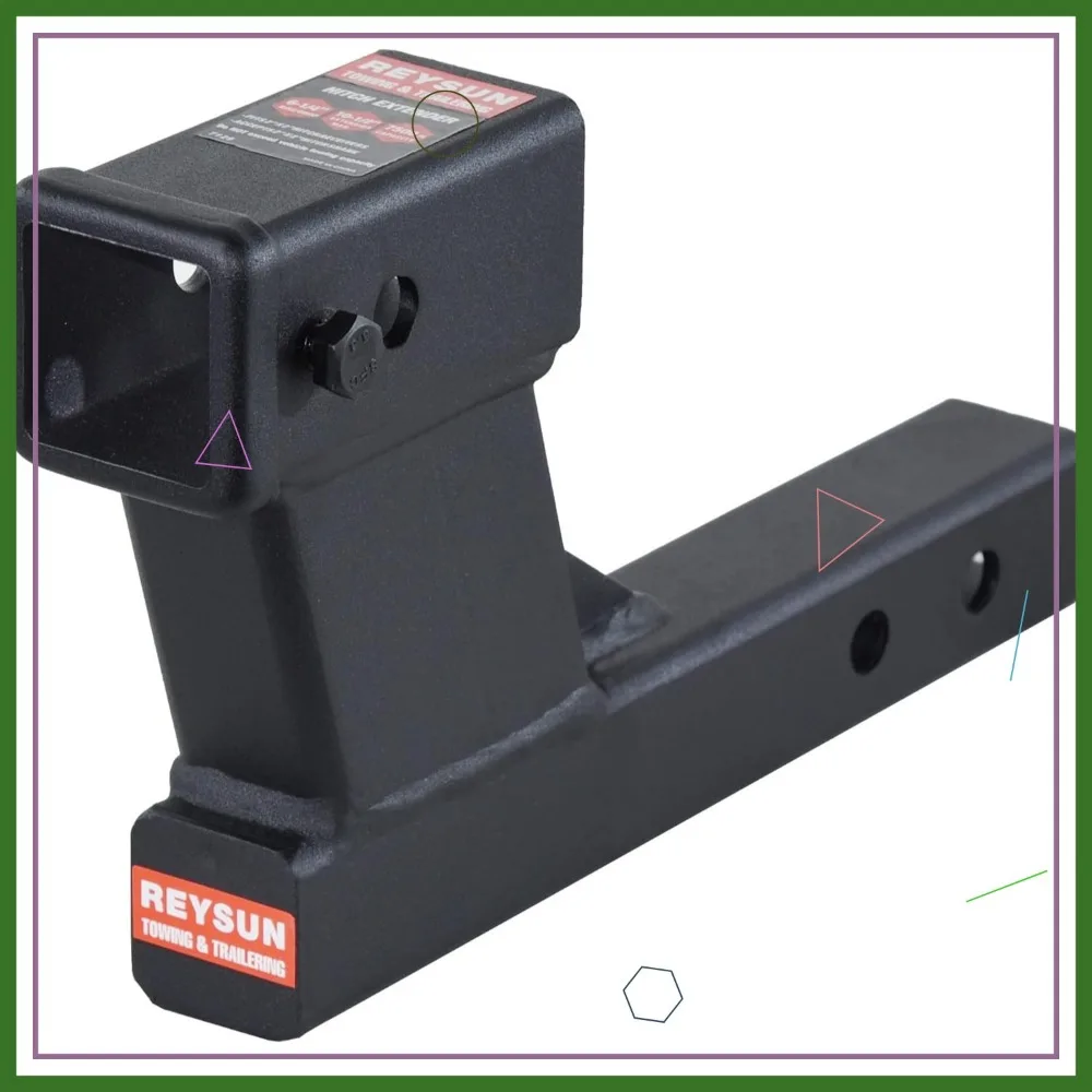 

Подставка для сцепного устройства приемника 2 дюйма с подъемом/падением 6,25 дюйма, регулируемая длина, грузоподъемность 7500 фунтов, устойчивая к коррозии сталь