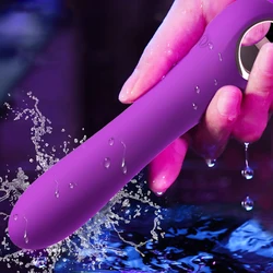 10 Speeds Powerful G-Spot Vibrator for Women Soft Silicone Dildo Vagina Clitoris Stimulator Vibrator Female Sex Toys for Adults