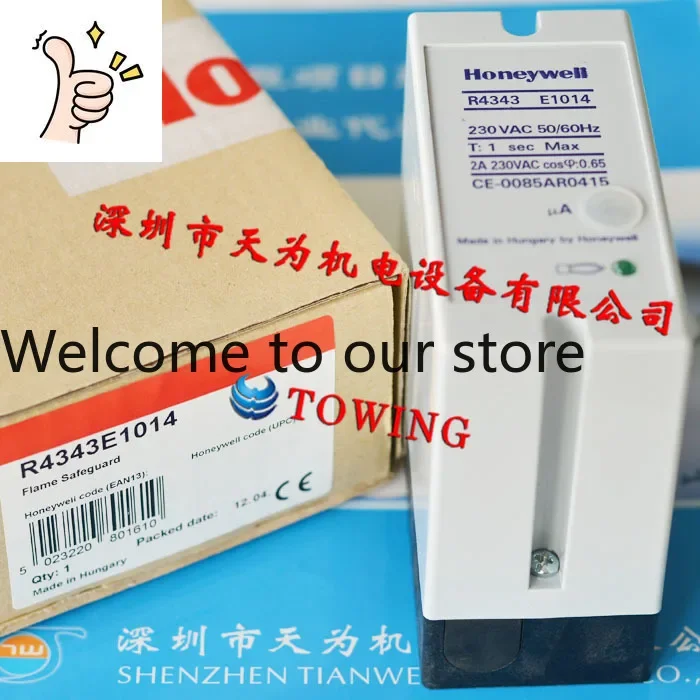 [Genuine - Quality Assurance One Year] Honeywell R4343E1014 Flame Switch Controller
