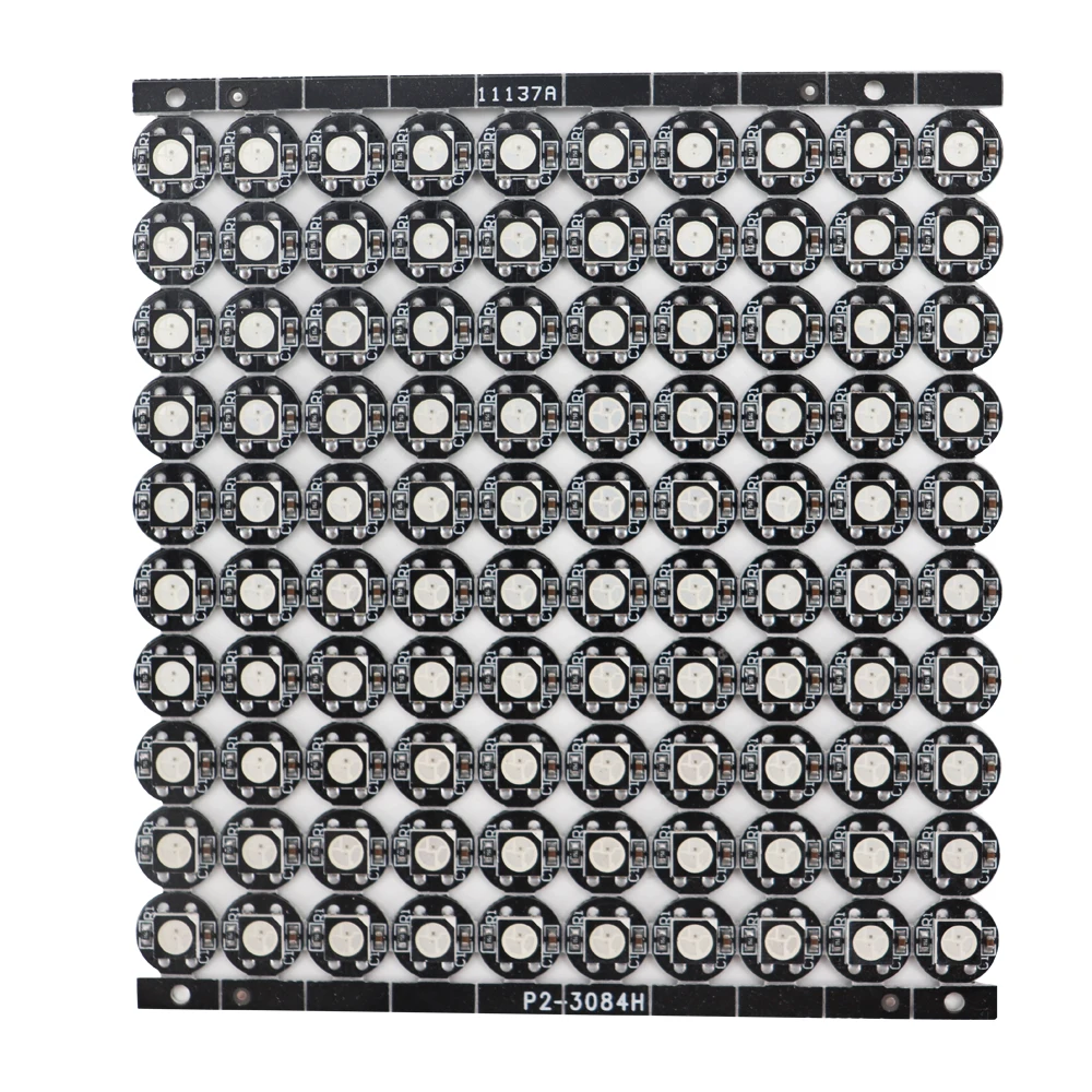 Chip LED integrado RGBWW RGBW 500 SMD, Blanca placa PCB/negra WS2812B SK6812, 10-5050 piezas