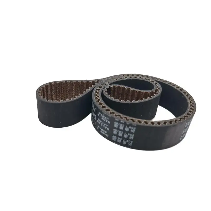 Non-Slip S2M 140 Timing Belt S2M-9 Wear Resistant Closed-loop Rubber Timing Belts Width 5mm 8mm 10mm STD Black Synchronous Belt