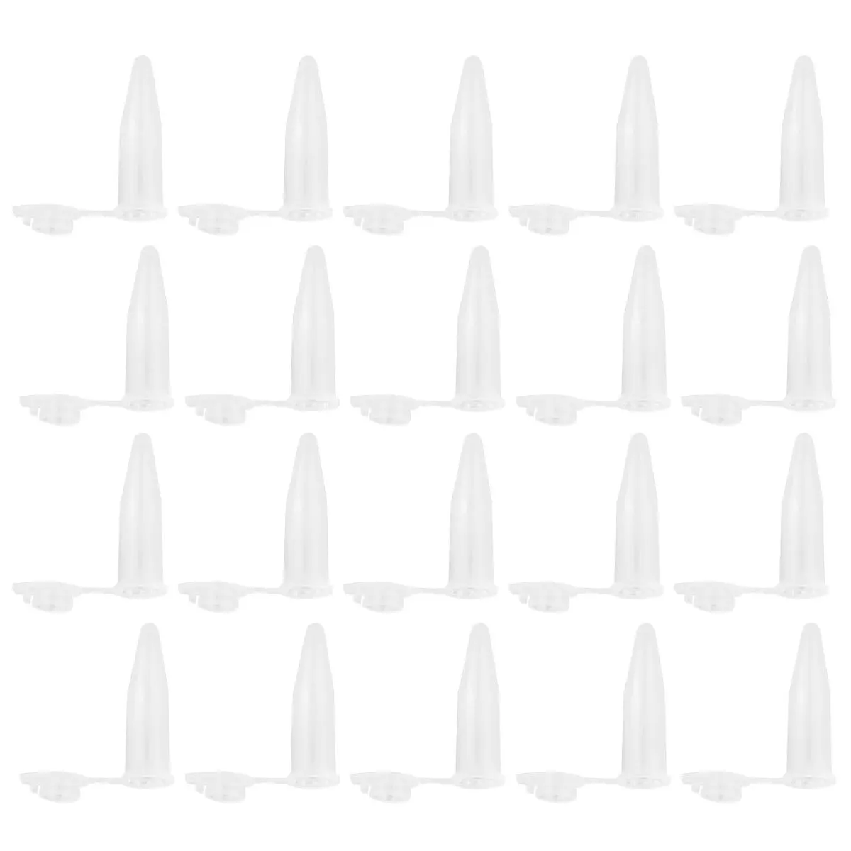 1,5 ml Zentrifugenröhrchenbehälter, 500 Stück, transparente Röhrchen mit Graduierung für Labor, Zuhause, Schule, Prüfung, Kunststoff-Zentrifugendose