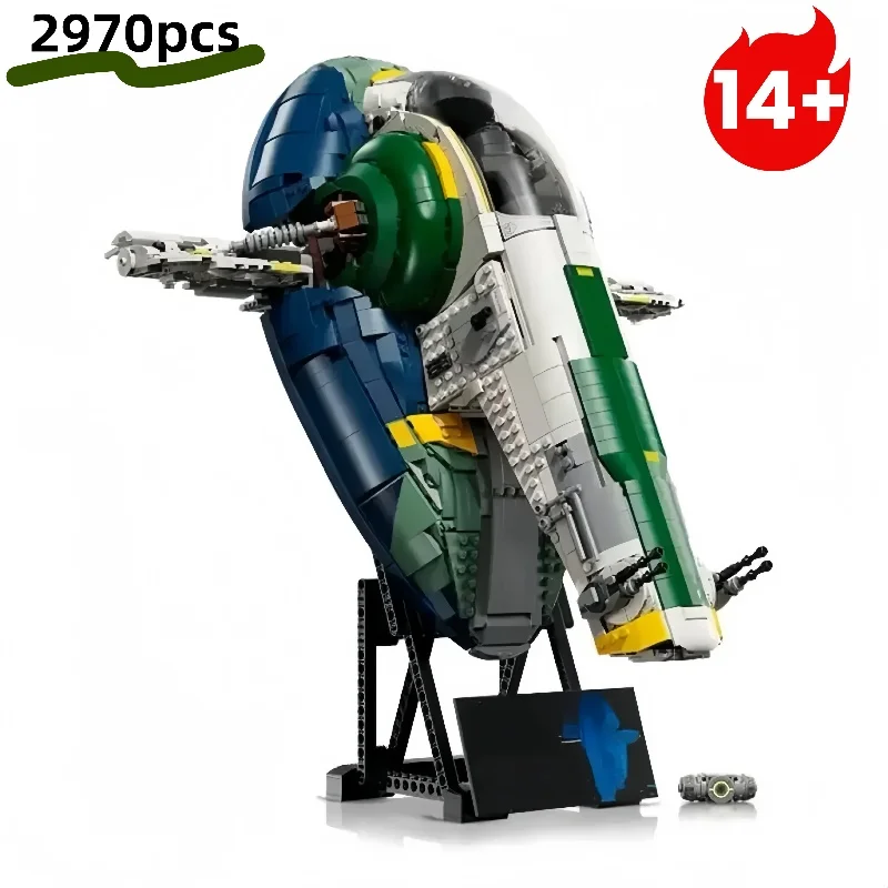 

2025 NEW Firespray Starship Model Building Blocks DIY Assemble Technology Bricks Educational Toys For Kids Adult Birthday Gifts