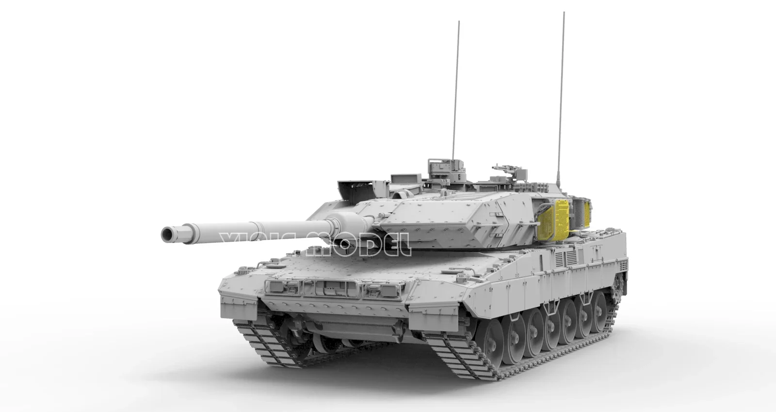 Border Model Building Kits 1/35 BT-040 German Leopard 2A7V Main Battle Tank   (w/metal barrel) for Military Toy Model Hobby