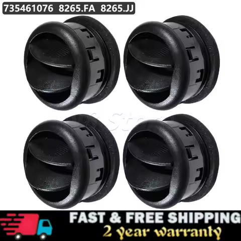 1/2/4X Ventilation Grill Cover Mouth Air Vent Cabin For Fiat Fiorino Citroen Nemo Peugeot Bipper 8265JJ 8265.FA 735461076