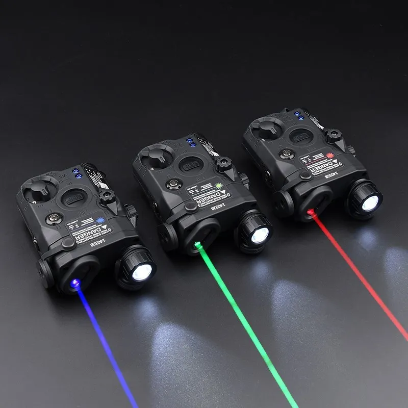 WADSN taktyczna PEQ-15 podczerwieni czerwona zielona niebieska kropka polowania na Laser M600 M600C metalowa latarka biała LED discout Light pasuje