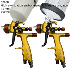 5000B Top Pot type Environmentally Friendly High Atomization Pressure Feed Spray Gun Furniture Sheet Metal Pneumatic Paint Gun