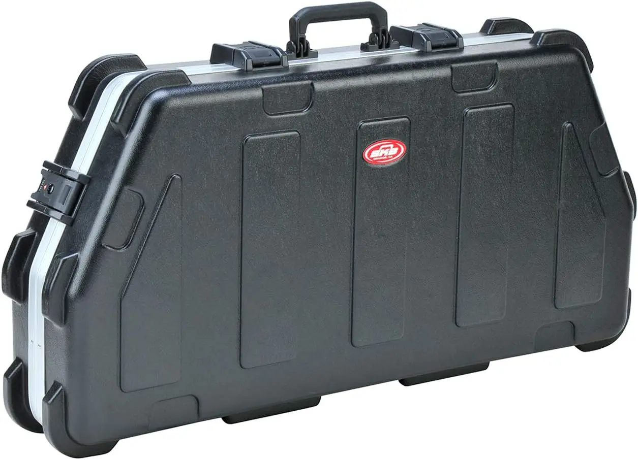 SKB Cases 2SKB-4119 Hard Exterior Waterproof ATA Single Parallel Limb Bow Utility Carrying Case, Black