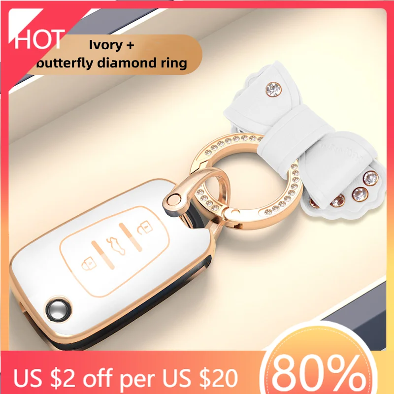 

Стайлинговые молдинги из ТПУ, чехол для автомобильного ключа, защитная сумка для KIA Sportage Rio 3 Soul Optima Ceed Pro K5 K2 Pride Hyundai i20 i