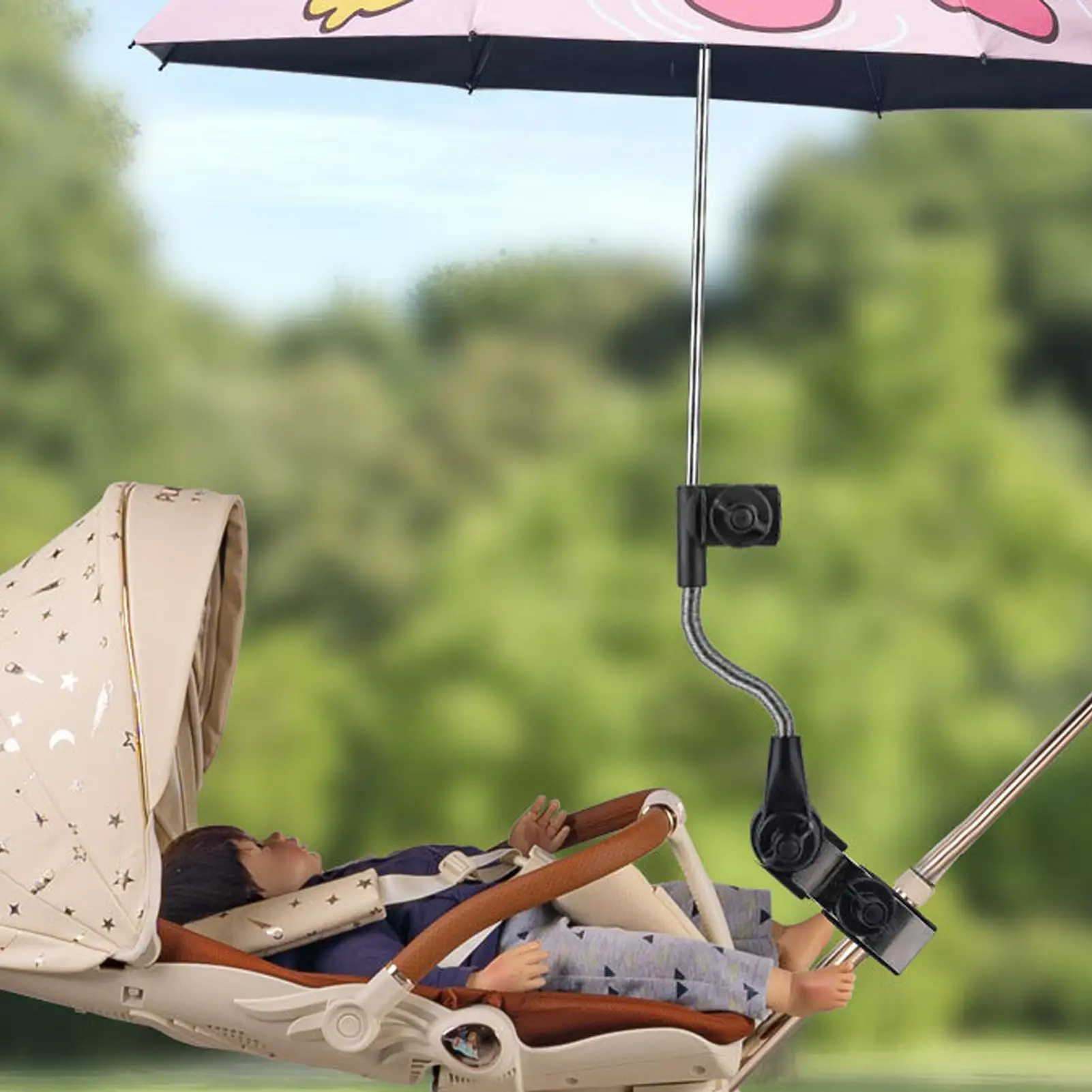 

Umbrella Holder For Chair Easy Install Secure Grip Wheelchair Umbrella Holder For Wheelchair Golf Beach Fishing Camping Patio