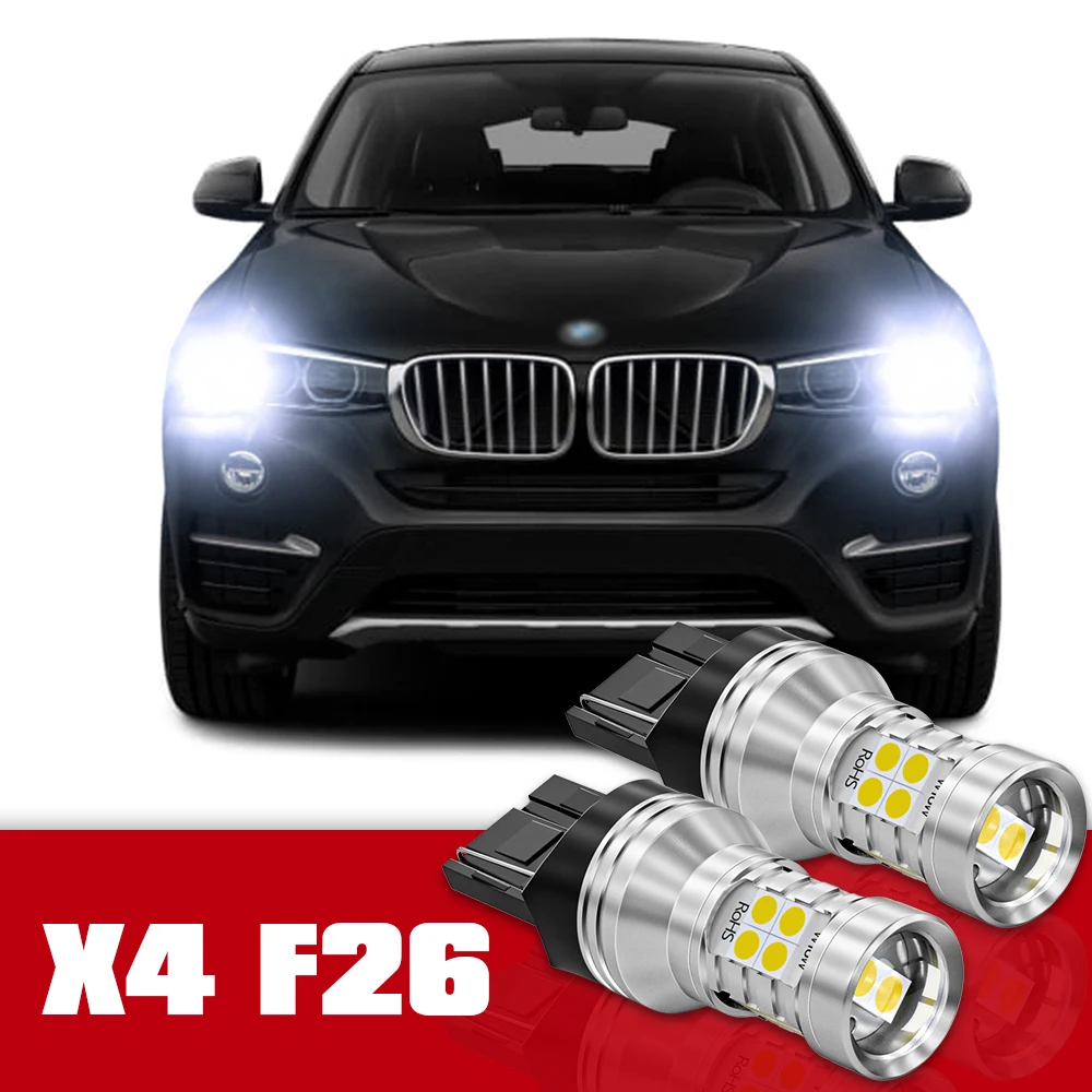 

2pcs LED Accessories Daytime Running Light DRL For BMW X4 F26 2014 2015 2016 2017 2018