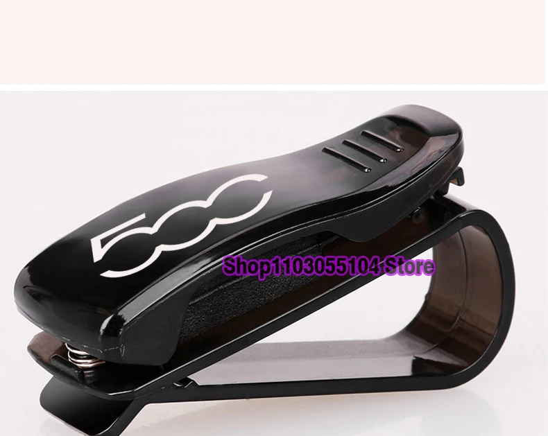 بولي كلوريد الفينيل سيارة النظارات الشمسية كليب ملصق لشركة فيات ، 500 ، 500C ، 500X ، 500L ، Abarth ، 695 ، برافو ، الباندا ، بونتو ، تيبو ، ARGO