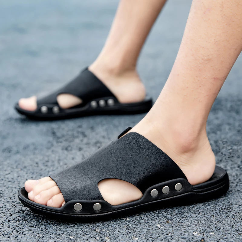 2026 Neue Sommer-Herrenschuhe, Hausschuhe, Herren-Innensandalen, Freizeitsandalen, Leichte Atmungsaktive Strandsandalen für Männer – Detail 16